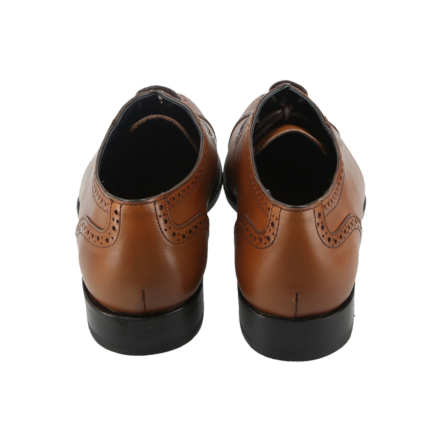 Elevate your casual style with our Noah Tan Goodyear Welted Derby shoes, expertly crafted in Portugal.